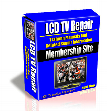 LCD TV Repair Membership Site